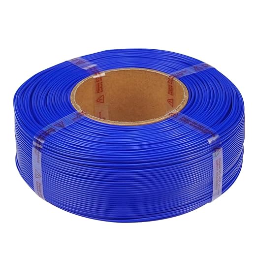 Inland V2 PLA PRO (PLA+) 3D Printer Filament Refill, 1.75mm Spooless Filament, Dimensional Accuracy +/- 0.03mm, 1KG (2.2lbs) Blue Refill for Inland Reusable Spools, Bambu Lab Compatible - Image 3