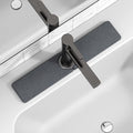 20" x 4" Stone Faucet Mat for Kitchen Sink, Quick Drying Diatomite Sink Tray, Faucet Sink Splash Guard for Prevents Moisture Buildup (Dark Gray) by Unknown