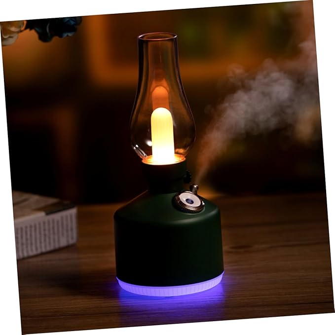 KICHOUSE Humidifier Night Light Lamp for Bedroom Office Yoga Multi-function Aromatherapy Device with Colorful Light for Home and Spa Decor - Image 5