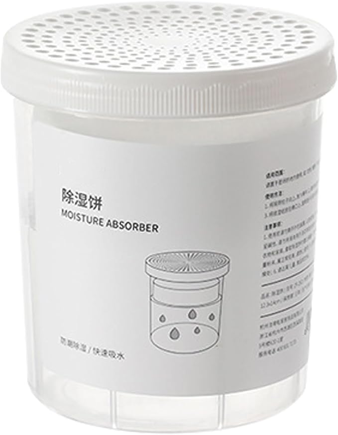 Damp Moisture Absorber - Compact Humidity Trap, Portable Odor Eliminator | Refillable Dehumidification Accessories, Effective Closet and Bathroom Dehumidifier, Safe Storage Protection for Shoes, Cloth by Unknown