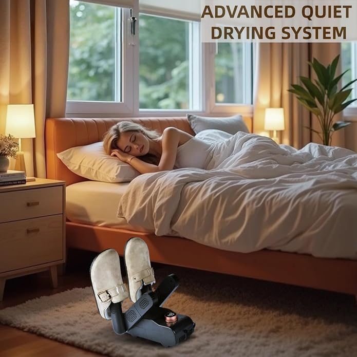 Boot Dryer Shoe Dryer, Glove Dryer with Heat Blower, Quick Drying Warmer for Work Boots, Sneakers, Hats, Helmets - Image 7