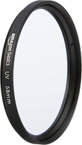 Amazon Basics UV Protection Camera Lens Filter, Scratch Resistant, Photography Filter, Lens Protection, 58mm by AmazonBasics