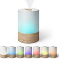 Homedics Cool Mist Ultrasonic Humidifier, 8-Colors Night Light, 0.66 Gal Top-Fill Tank, 24Hr Runtime, 3 Mist Settings, 360° Mist for 329 sq ft Rooms, Aromatherapy, Clean Tank Tech, Auto Shutoff by Homedics