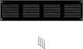 14x2 Vent Cover (Duct Opening) - Black HVAC Return Air Grille for Wall and Ceiling - Metal AC Vent Cover with Mesh - Rectangular Ventilation Register - External Dimensions: 15.75" W x 3.94" H by TURvent