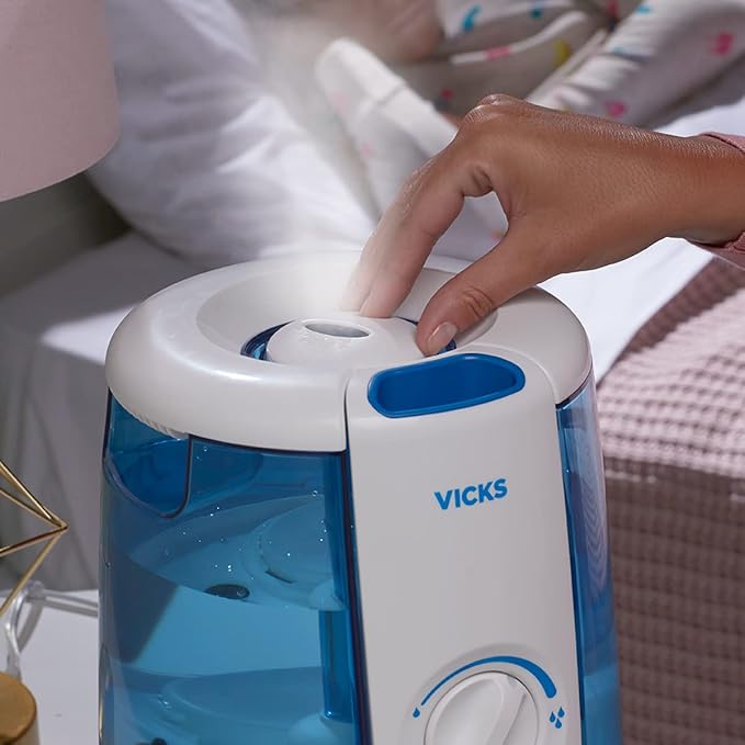 Vicks VUL600C CoolRelief Filter Free Cool Mist Humidifier, White - Image 8