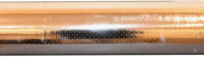 COLL7AWS 250sqft (4ft Wide) of NASA TECH Commercial Grade Perforated Platinum No Tear Green Energy Radiant Barrier Reflective Insulation Solar Attic Foil Roof Attic House Wrap SCIF RIFD - Image 2