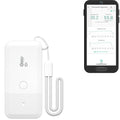 YoLink Smart Wireless Thermometer Hygrometer, Wide Temp Range for Freezer, Fridge, Green House, Pet Cage, App Alerts, Emails, Text/SMS alerts- Hub Required by YoLink