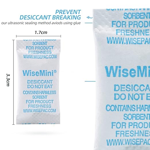 Silica Gel Packets, 0.5 Gram 2800 Silica Packets, Food Grade Dessicant, Dessicant Packs, Silica Gel for Food, Moisture Packets for Food Storage - Image 2