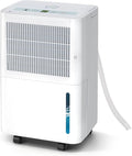 2,500 Sq.Ft Dehumidifier with Drain Hose, 30 Pints Dehumidifiers for Basement Bedroom Bathroom Large Room Home – Smart Humidity Control, 3 Modes, Dry Clothes, 24H-Timer, Auto Defrost by Alphavoltage