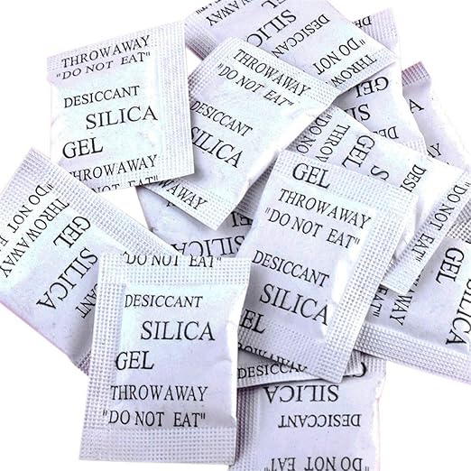5 Gram Silica Gel Desiccant Bags for Safes, Gun Safe Desiccant Dehumidifiers Packs Moisture Absorber Packets for Closet Cloth Shoe, 40pcs by LKXHarleya