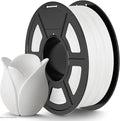 TECBEARS High Speed PLA 3D Printer Filament，Matte PLA Filament 1.75mm for High Speed 50-600mm/s, High Toughness Matte Filament, White 1KG by TECBEARS