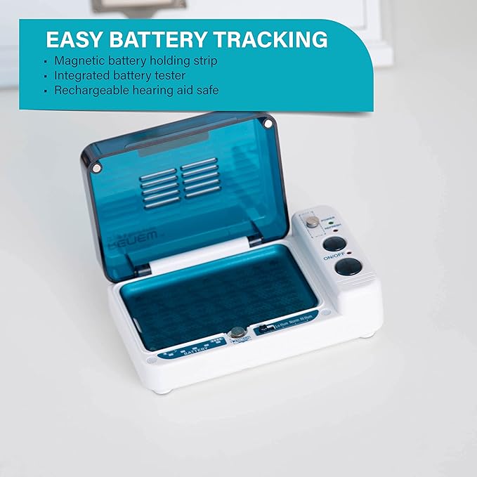 Hearing Aid Dryer Dehumidifier – Cochlear Implant & Hearing Aid Cleaner Removes Sweat & Moisture from Hearing aids & Wireless Earbuds in High Humidity – Hearing Aid Dehumidifier by Serene Innovations - Image 6