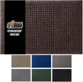 GORILLA GRIP Front Door Mat, Indoor Outdoor Ultra Absorbent HydroAbsorb Doormat, Absorbs Up to 1.7 Cups of Water, Stain and Fade Resistant, Rubber Backing Doormats, Captures Dirt, 29x17 Coffee by GorillaGrip