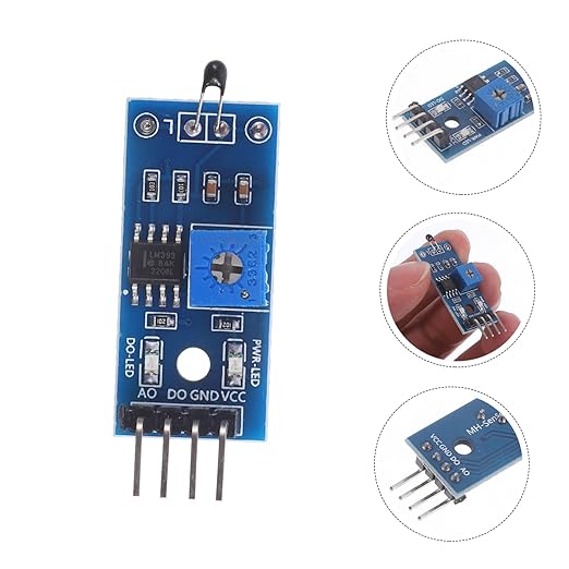 HOMSFOU 20pcs Temperature-Sensitive Car Sensor Module Digital Output Do for Environmental Monitoring - Image 6