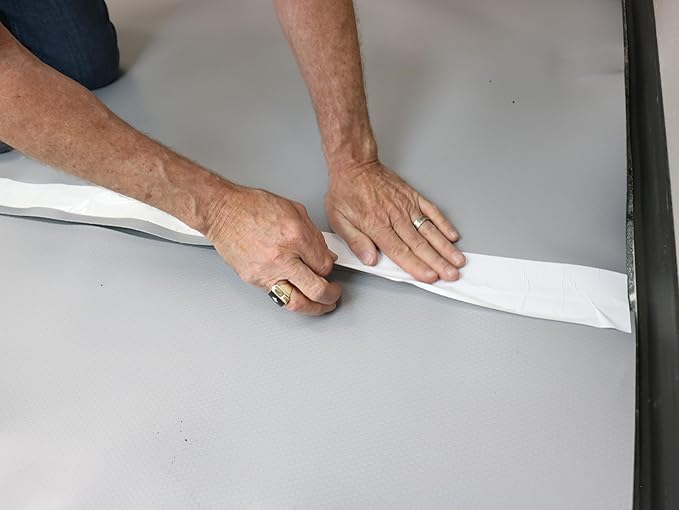 SoundStep LV Luxury Vinyl, Laminate, or Wood Underlayment (Float, Glue, or Nail) w/Vapor Barrier- Sound Reduction, Compression Resistant, Moisture Protection 3'x33'4” Roll (Covers 100 sqft) SSXLLV100 - Image 8