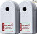 Zircon Leak Alert Water Leak Detector & Flood Sensor Alarm/Water Leak Sensor with Dual Leak Alarms 90Db Audio/Battery Powered (2 Pack) Batteries Not Included (72311) White by Zircon