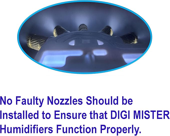 Humidifier Spray Nozzles Compatible with All DIGI MISTER Humidifiers (Pack of 5) - Image 5