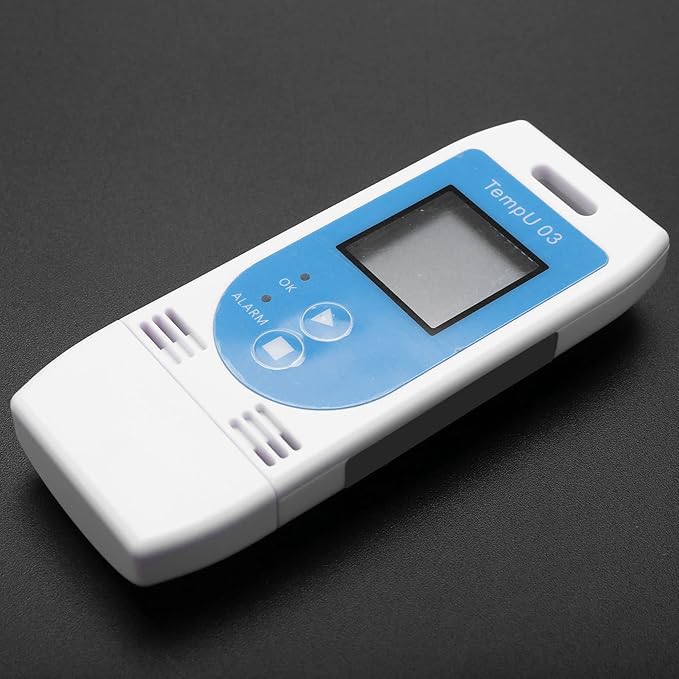 2X USB Temperature Humidity Data Logger Reusable RH Temp Data Logger Recorder Humiture Recording Meter - Image 3