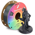Polymaker Panchroma Galaxy PLA Filament 1.75mm, Galaxy Dark Grey 3D Printer PLA Filament 1kg - Twinkling 3D Printing Filament, Dimensional Accuracy +/- 0.03mm (0.6mm Nozzle Required) by Polymaker