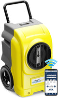 AlorAir 270 Pints Commercial Dehumidifiers for Large Room or Basements, Industrial Large Dehumidifier with Pump and Drain Hose, Dehumidifiers with Smart Wi-Fi, Manufacturer's 5 Years Warranty, Yellow by ALORAIRSOLUTIONSINC0J0DC