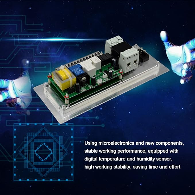 Egg Incubator Controller 110V Microcomputer Automatic Intelligent Temperature Humidity Control Thermostat for Chicken Quail Pigeons (#1) - Image 8