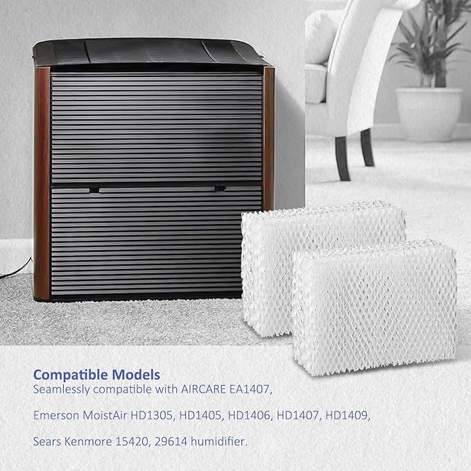 Replacement 4 Pack Humidifier Filter for Kenmore for Sears 758 Model (8 7/8" x 6 5/16" x 2 7/16") - Image 2