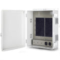 Outdoor Electrical Junction Box with High Power Outlet, 16" H* 12" L* 5.9" W, ABS Water Resistant Enclosure with Internal Mounting Panel & Hinged Cover. by Namunanee