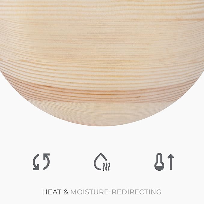 Ø4 Inch Round Sauna Vent Air Diffuser - Adjustable Pine Wood Air Supply Cover - Universal Diffuser - Wooden Air Intake Sauna Accessories, Vent Covers for Home Sauna, Indoor Sauna, Steam Sauna - Image 6