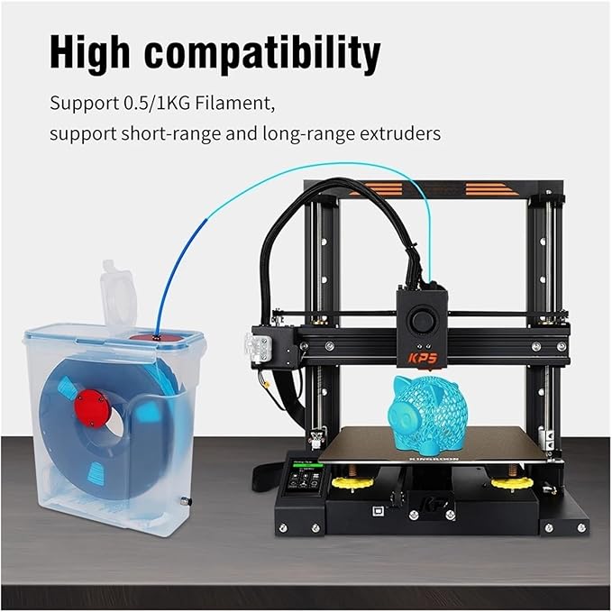 3D Printer Filament Dry Box Moisture Resistant Filament Storage Holder for Dry TPU ABS PLA Filament 3D Printer Parts Compatible with KINGROON - Image 2