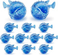 Humidifier Cleaning Fish: 12 Packs Humidifier Tank Cleaner Ball Compatible with Most Humidifiers, Purifier Water, Prevents Hard Water Build-Up, Filters Mineral Deposits, Remove Odor by SomewayTop