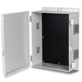 Outdoor Electrical Junction Box, ABS Water Resistant Enclosure with Internal Mounting Panel & Hinged Cover, 15.7" H* 11" L* 5.9" W by Namunanee