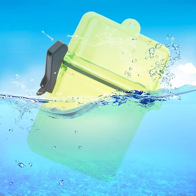 Diving Dry Boxes Diving, Dry Box, Plastic Transparent Underwater Kayak Sealing Box with Rope Hook for Surfing Canoe Kayak - Image 5