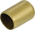 uxcell 20pcs Rubber End Caps 9/16"(14mm) ID Vinyl Round Tube Bolt Cap Cover Thread Protectors Gold by uxcell
