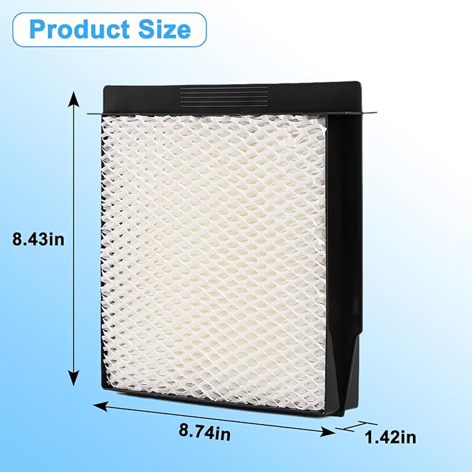 1040 Humidifier Super Wick Filter Compatible with Aircare Essick Bemis MoistAir Humidifier B40 B40-C 3D6-100 5D6-700 7D6-100 D46-720 E27-000 E35-000 CM330 B23-810 MA0300 MA-0500 (4 Pack) - Image 3