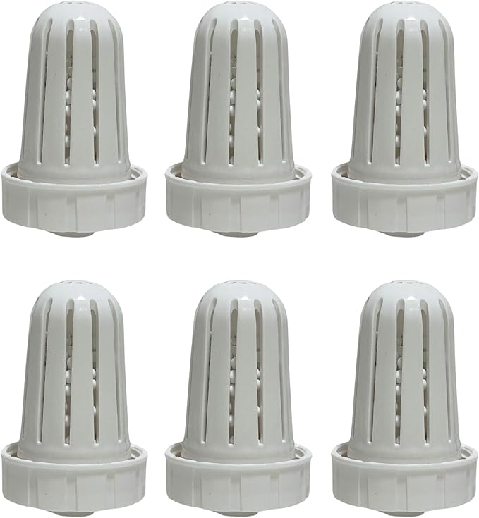 Nispira Mist Demineralization Cartridge Filter Replacement Compatible with Aennon Cool Mist Ultrasonic Humidifier | Prevents Mineral Deposit Hard Water White Dust | Pack of 6 by Nispira