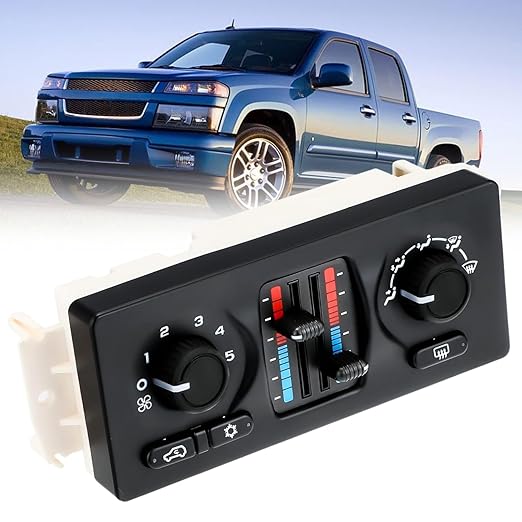 599-210XD AC Heater Climate Control Module Panel for 2003-2007 Chevy Silverado 1500 2500 3500 Avalanche Suburban Tahoe Trailblazer GMC Yukon Envoy Cadillac Escalade by Knetegd