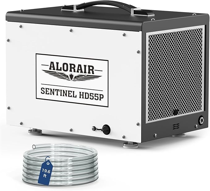 ALORAIR Crawl Space Dehumidifier, 120 PPD Crawlspace Dehumidifiers with Drain Hose and Pump for Basement, Portable Compact Auto Defrost Under House Industry Commercial Dehumidifier by ALORAIRSOLUTIONSINC0J0DC