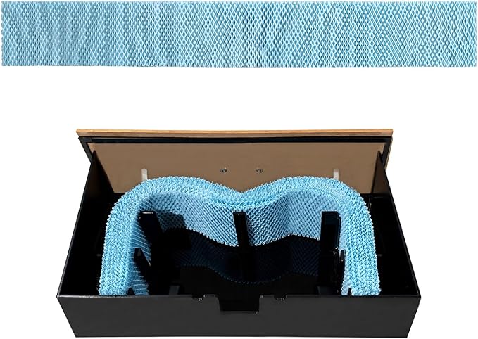 VEVOR Humidifier Replacement Filter, Single Pack Humidifying Pad Compatible with YC-288 Cigar Humidor Water Tank, 3D Multi-Layer Honeycomb Mesh, Cigar Flavor Preservation, Cut-to-Fit for Your Humidor by VEVOR