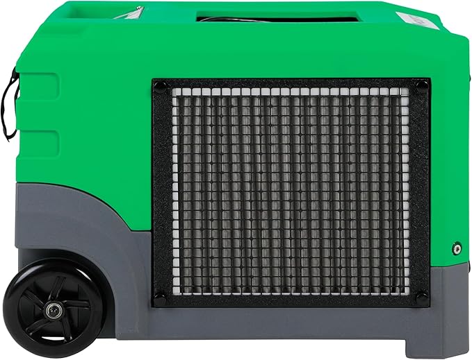 Mounto MOUNTO 268Pints LGR Commercial Compact Dehumidifier with Pump and Drain Hose, LGR Portable Dehumidifier with wheels for Home, Basements, Garages, and Job Sites (Green) - Image 6