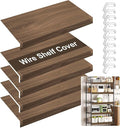 5PCS Wire Shelf Covers for Pantry, 33 X 12 in PVC Wire Rack Covers for Shelves, Preventing Leakage of Items & Removable, Closet, Kitchen by Unknown