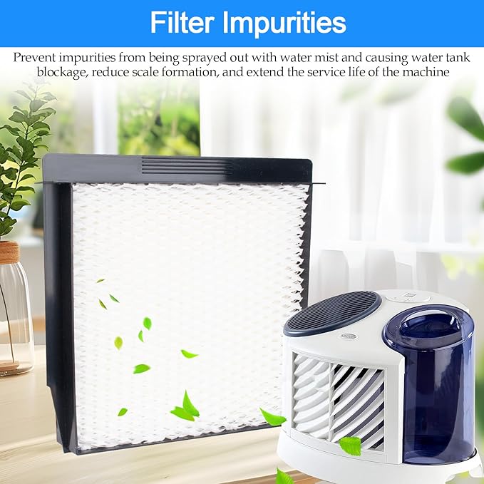 1040 Humidifier Filter For Aircare Essick Air Filter B23 DP3 B40 B40-C 3D6-100 5D6-700 7D6-100 B23-710 B23-810 D46-720 CM330 500 700 3000 Super Wick Humidifier Filter-2Pack - Image 6