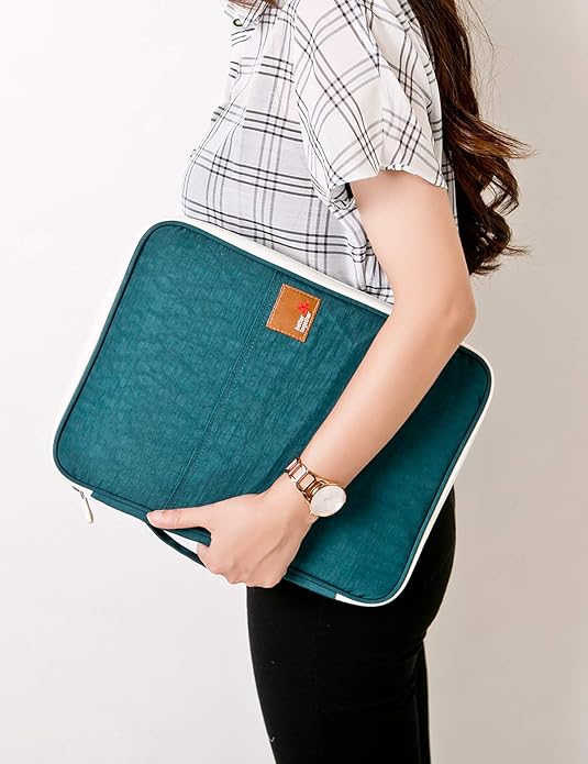 Document A4 Bag Case Waterproof Organizer Portfolio Office Travel Zipper Multi-Function Pouch - Image 8