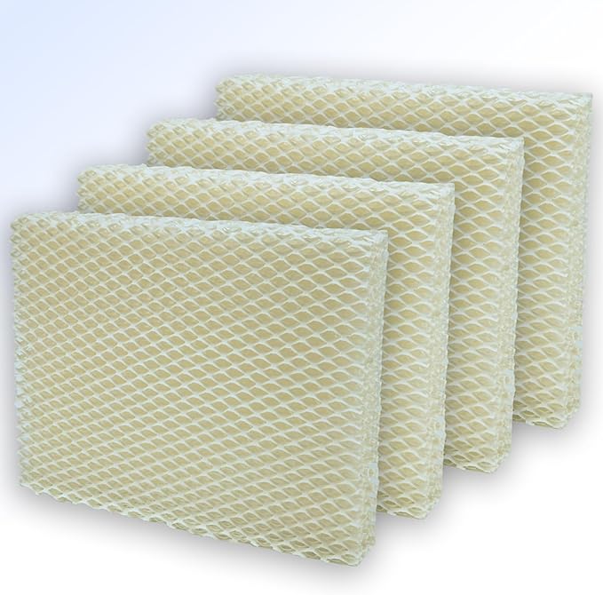 LIYYOO MD1-0034 Humidifier Filters, Replacement Humidifier Wick Compatible with Vornado EVAP2, EVAP40, EV100, EV200, EVDC300, EVDC500, EVDC505 Evaporative Humidifiers (4-Pack) by LIYYOOTopSpareParts