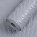 Shelf Liners for Kitchen Cabinets Waterproof: 10 Inch Wide Drawer Liner Light Gray - 10 in × 33 FT Easy to Cut Non-Adhesive Shelf Paper for Pantry by FLPMIX