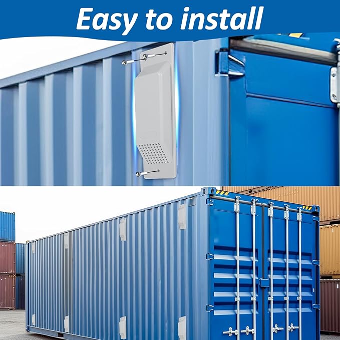 8 Pack Shipping Container Vent, Cross Flow Ventilation,Reduce Heat and Humidity for Cargo Shipping Containers - Image 5