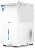 6,000 Sq.Ft Most Efficient Energy Star 2025 Dehumidifier,Vellgoo Max 140 Pint/D Smart Compressor Dehumidifier for Basement with Drain Hose, for Home,Large Rooms by Vellgoo