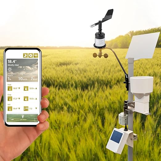 Wind Direction Sensor, 360 Degree Wind Direction Transmitter with Windes Vane, High Accuracy RS485 Output for Meteorological Environmental Monitoring - Image 3