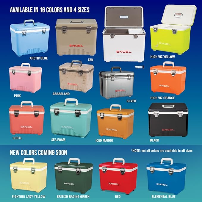 Engel UC7 7.5qt Leak-Proof, Air Tight, Drybox Cooler and Small Hard Shell Lunchbox for Men and Women - Image 9