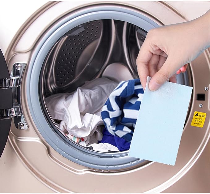 Laundry Detergent Sheets | Ultra-Portable | Travel Size | 32 Loads, 5-Second Dissolve | TSA-Approved & Eco-Friendly | 2X Stain Removal Tech | HE-Safe Detergent Sheets, Fresh Botanical Scent - Image 9