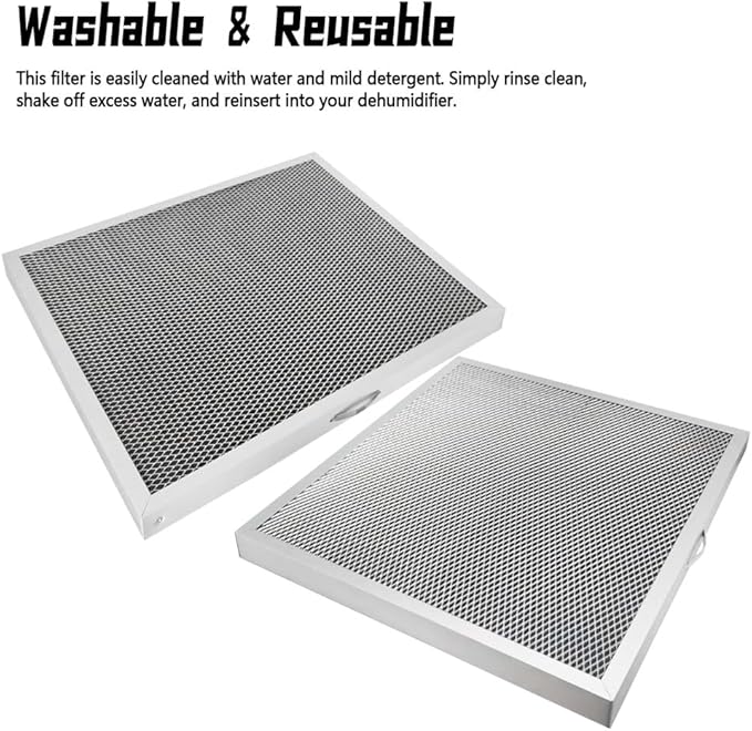5881 Filter 2PC 14x12x1 Fit for Aprilaire E080 E100 8192A Dehumidifier & Dehumidifying Ventilator Washable MERV 8 Replacement - Image 5